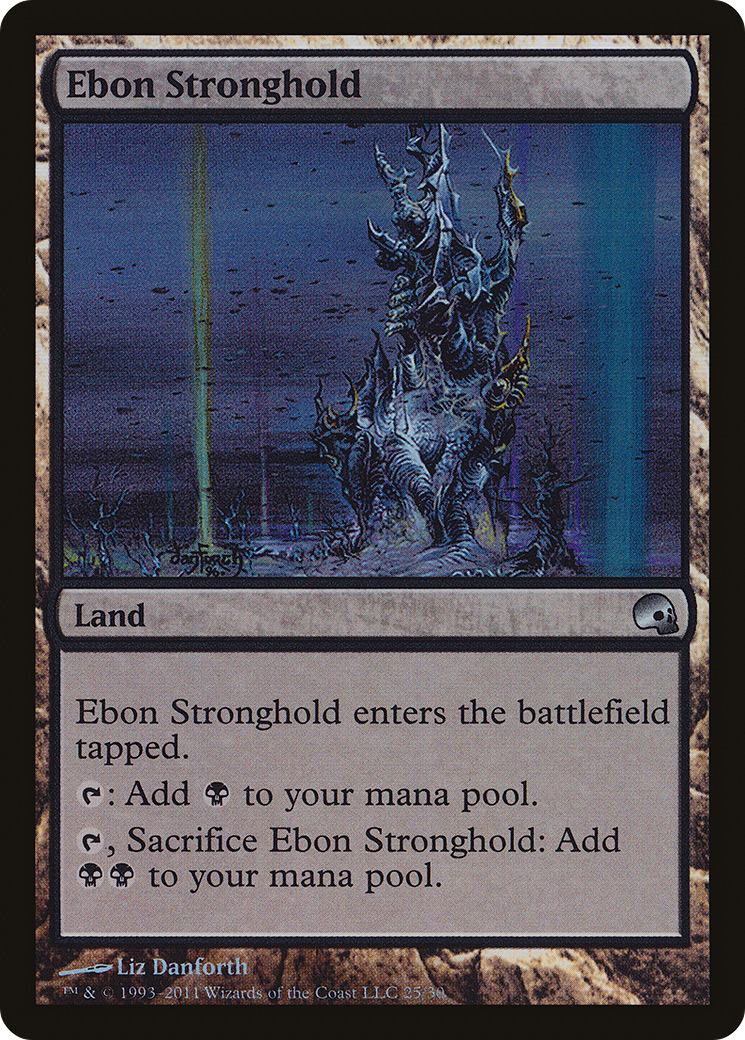 Ebon Stronghold (GRV-025) (Foil)