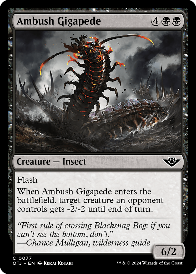 Ambush Gigapede (OTJ-077)