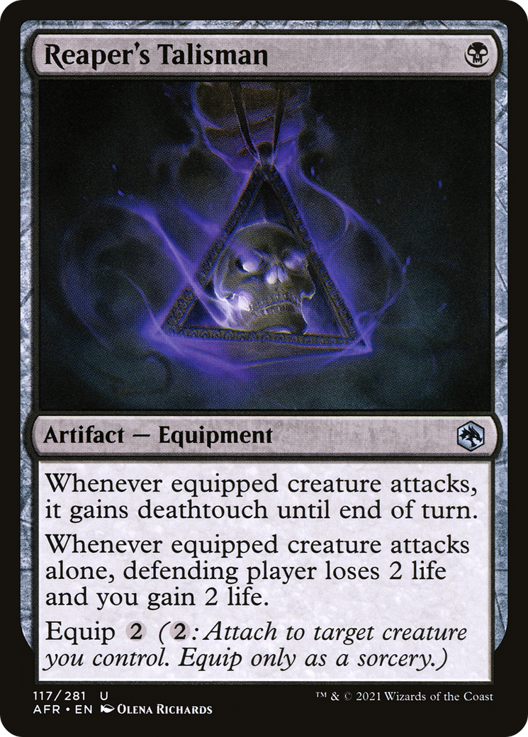 Reaper's Talisman (AFR-117) (Foil)