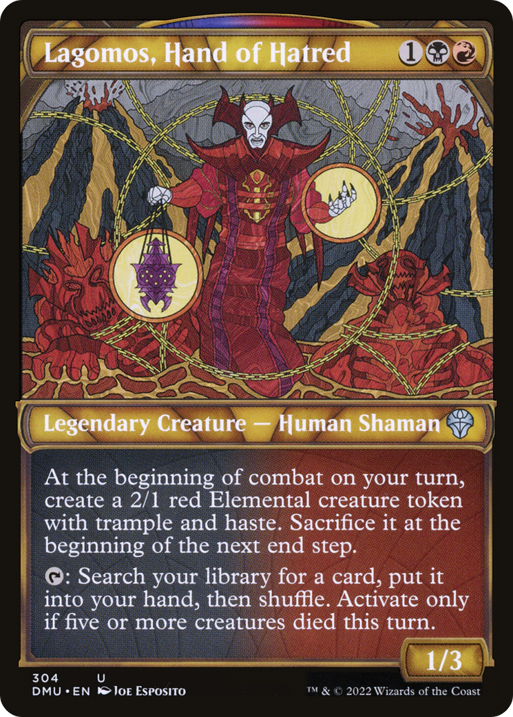 Lagomos, Hand of Hatred (DMU-304) (Showcase)