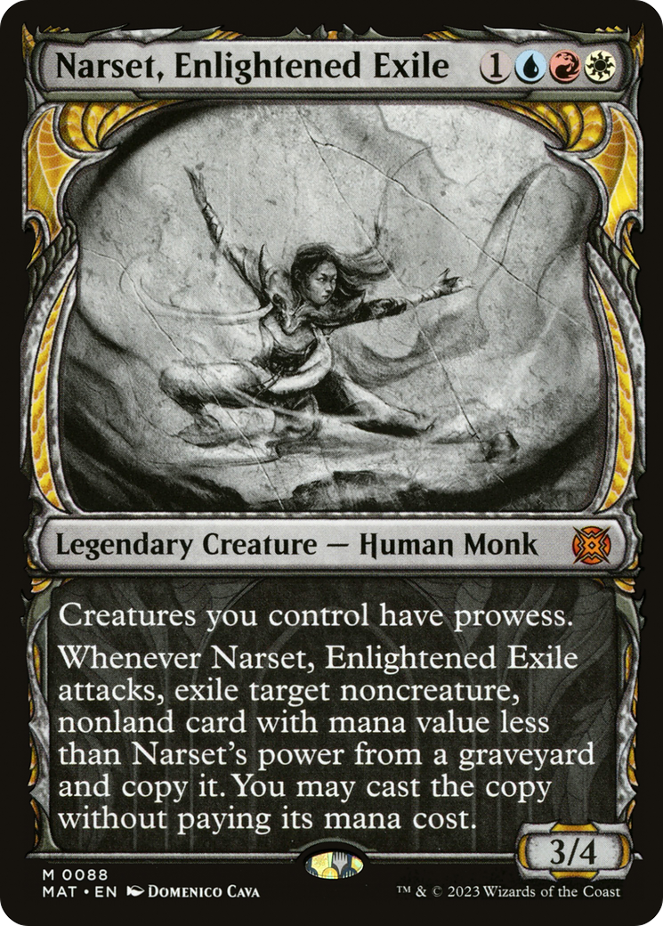 Narset, Enlightened Exile (MAT-088) (Showcase)