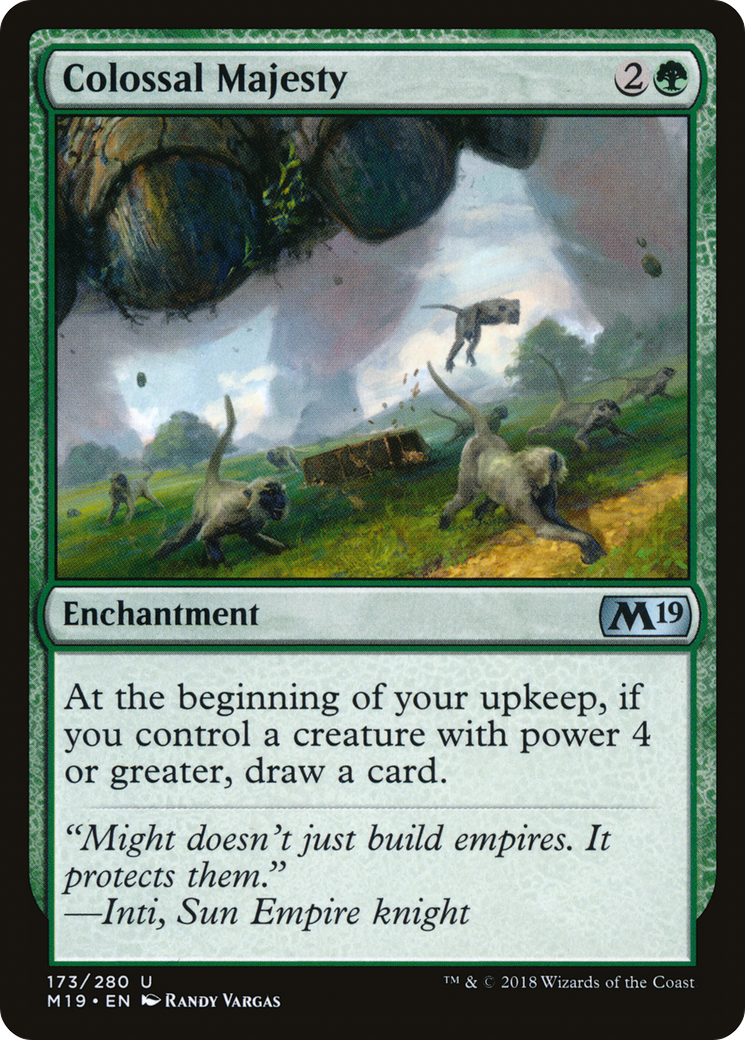 Colossal Majesty (M19-173) (Foil)