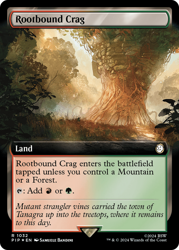 Rootbound Crag (PIP-1032) (Extended Art) (Surge Foil)