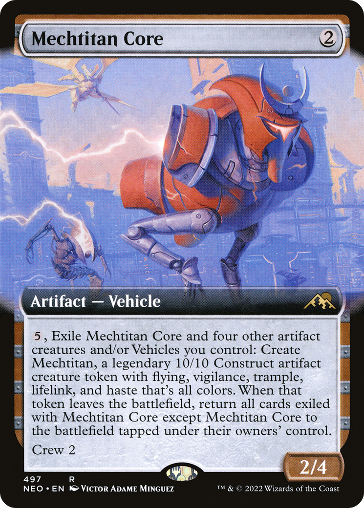 Mechtitan Core (NEO-497) (Extended Art) (Foil)