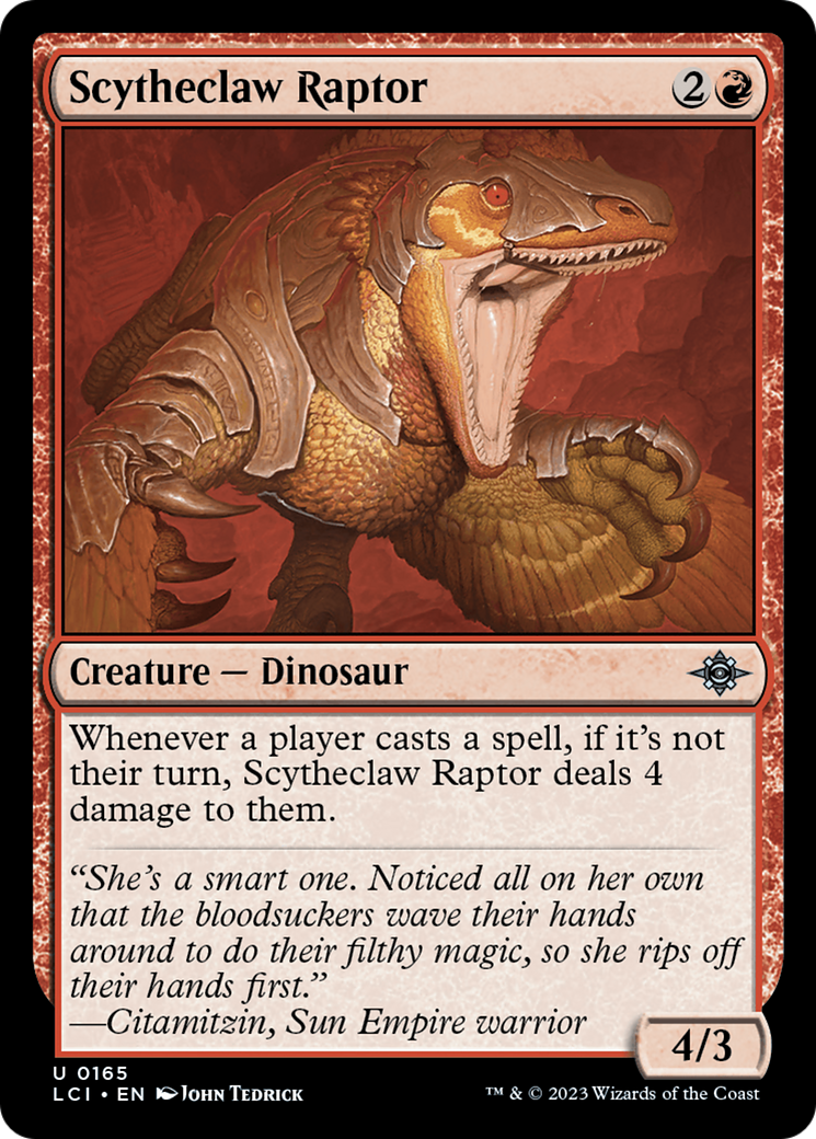 Scytheclaw Raptor (LCI-165) (Foil)