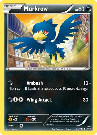 Murkrow (PHF-051) (Reverse Holofoil)