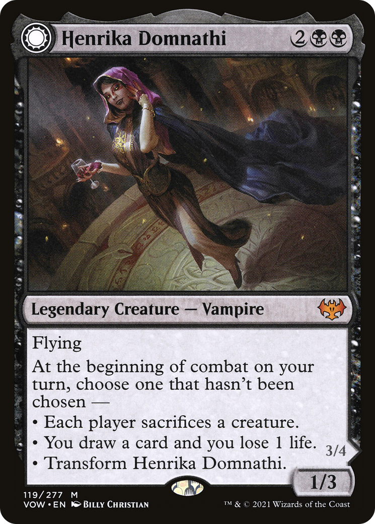 Henrika Domnathi // Henrika, Infernal Seer (VOW-119)