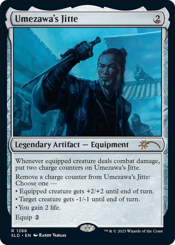 Umezawa's Jitte (SLD-1288) (Foil)
