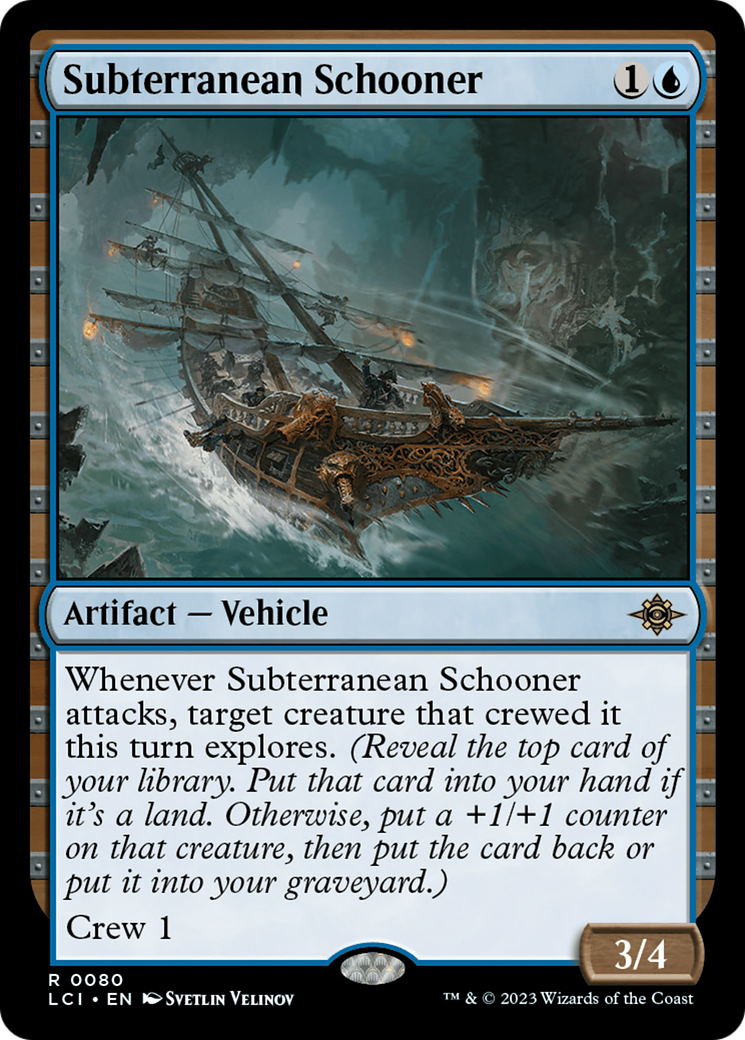 Subterranean Schooner (LCI-080)