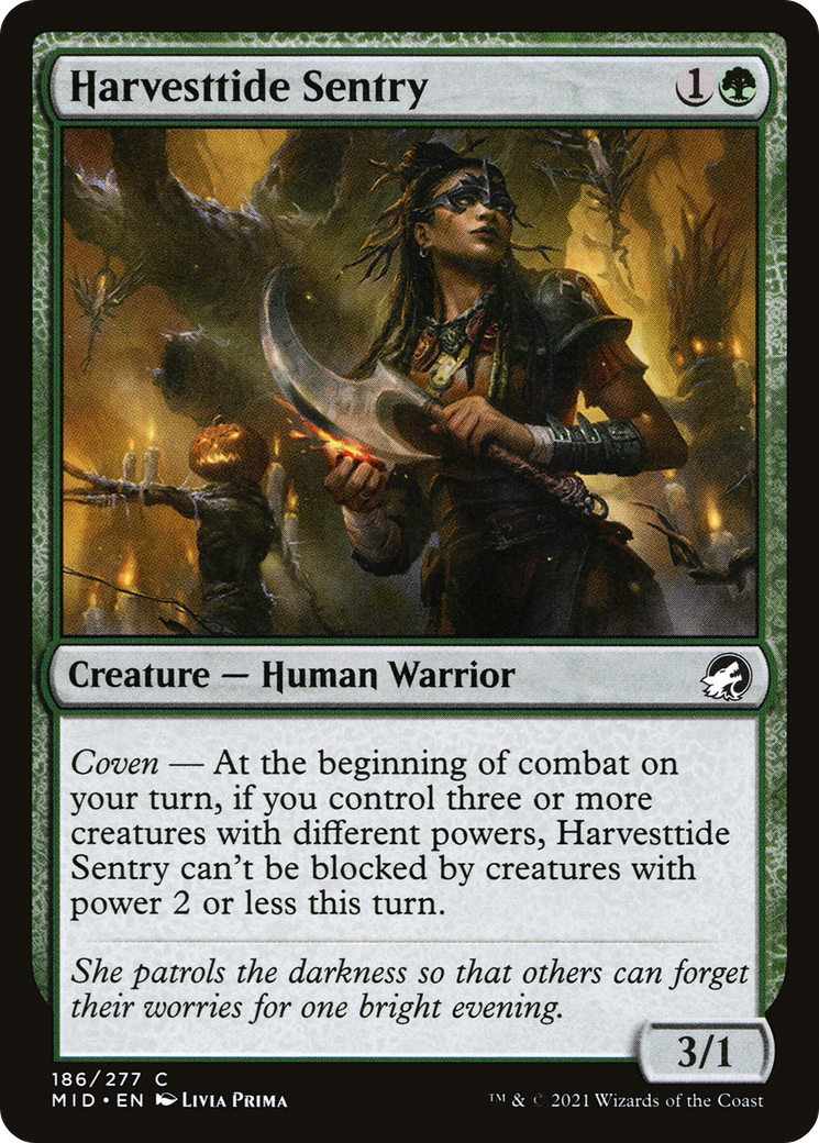 Harvesttide Sentry (MID-186) (Foil)