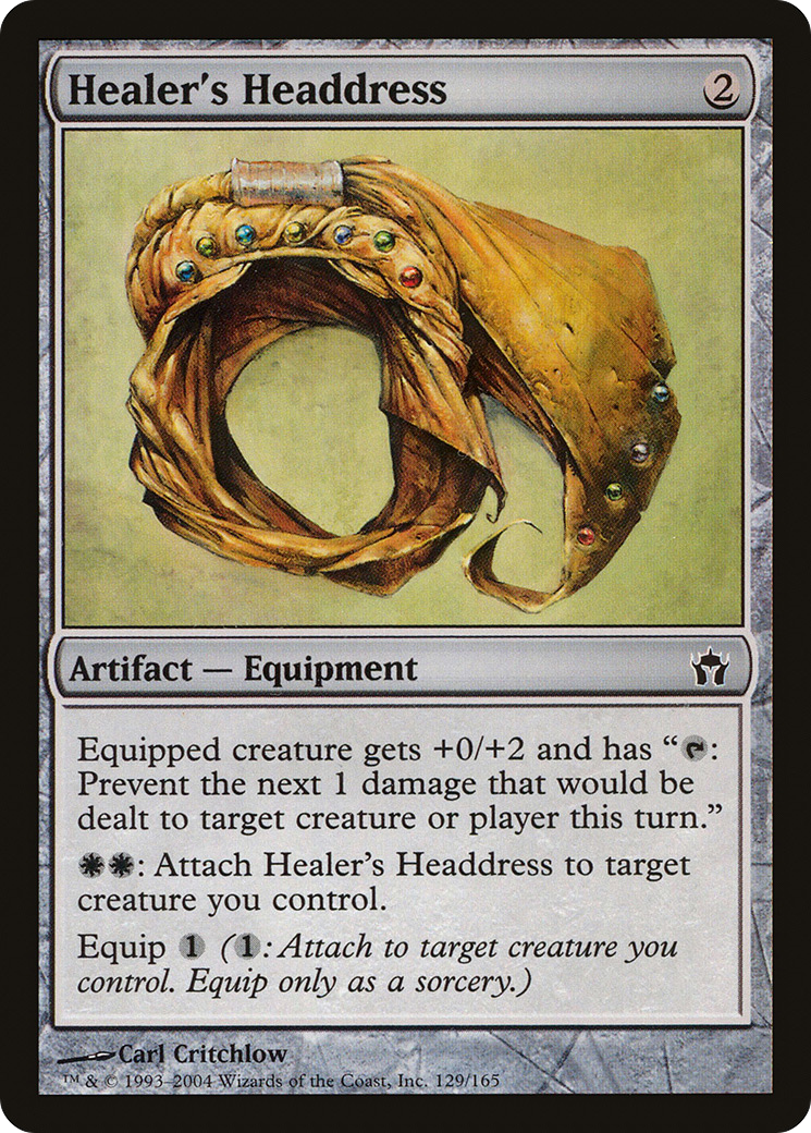 Healer's Headdress (5DN-129) (Foil)