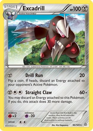 Excadrill (PRC-096) (Reverse Holofoil)