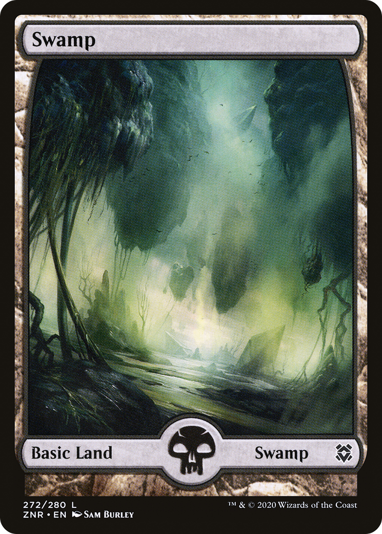 Swamp (ZNR-272) (Full Art) (Foil)