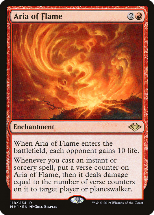 Aria of Flame (MH1-118)