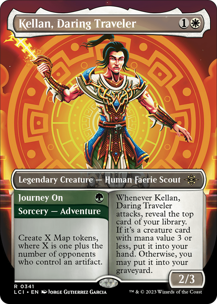 Kellan, Daring Traveler // Journey On (LCI-341) (Borderless)