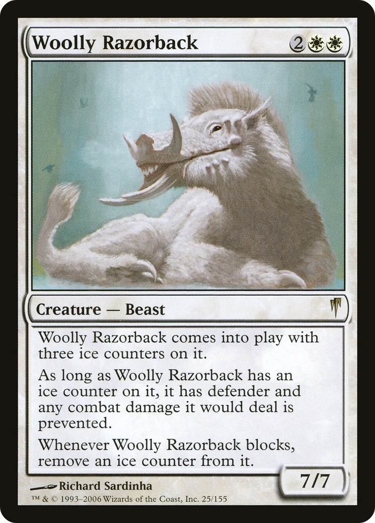 Woolly Razorback (CSP-025) (Foil)