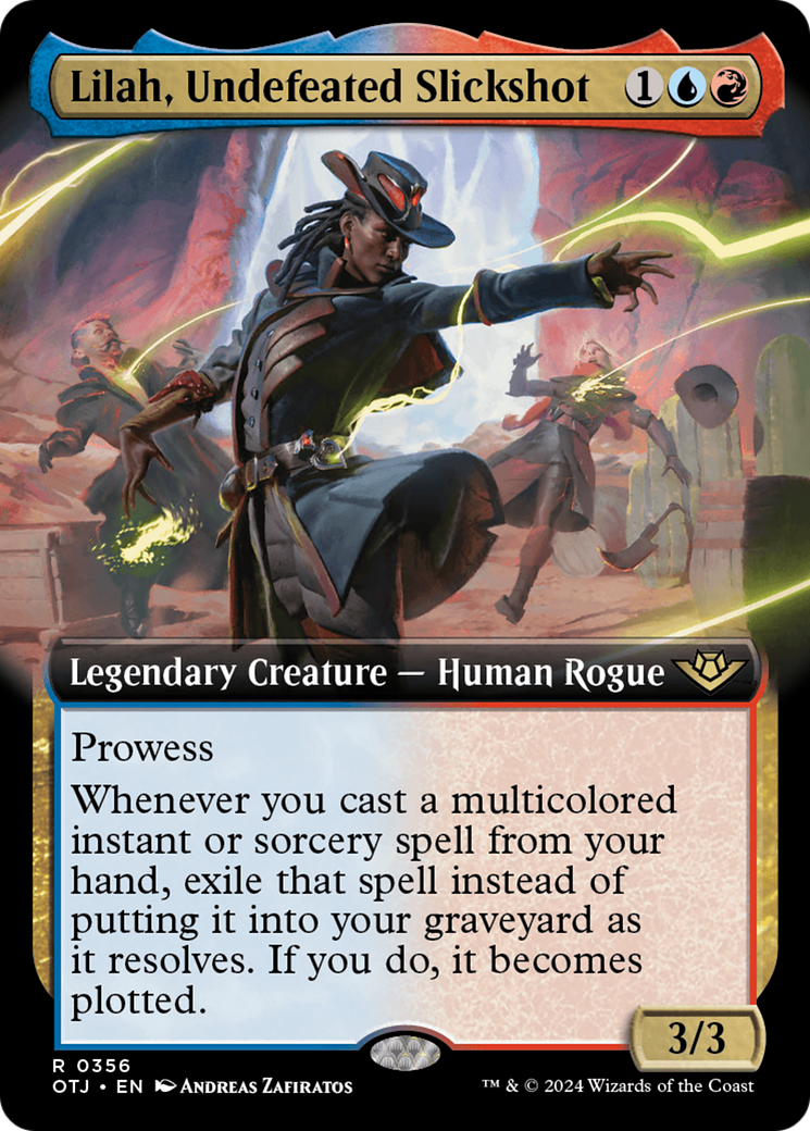 Lilah, Undefeated Slickshot (OTJ-356) (Extended Art) (Foil)