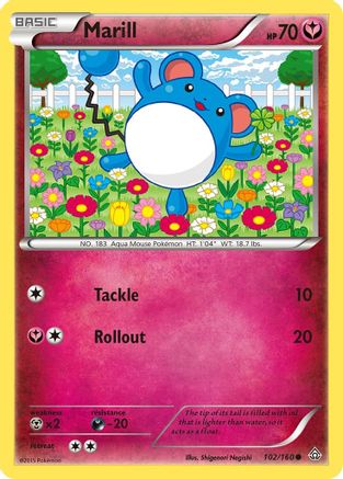 Marill (PRC-102) (Reverse Holofoil)