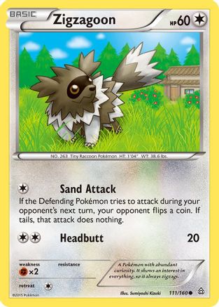 Zigzagoon (PRC-111) (Reverse Holofoil)