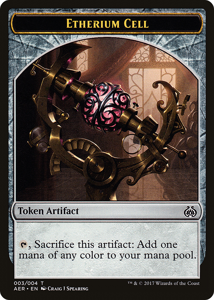 Etherium Cell Token (AER-003) (Foil)