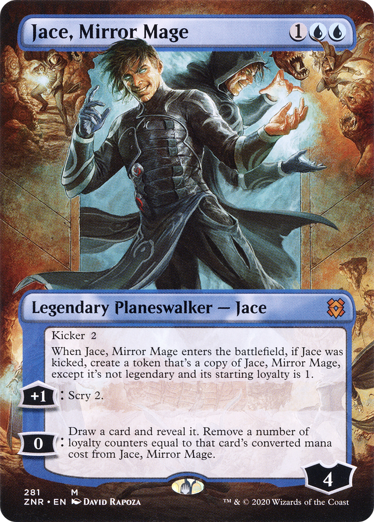 Jace, Mirror Mage (ZNR-281) (Borderless)