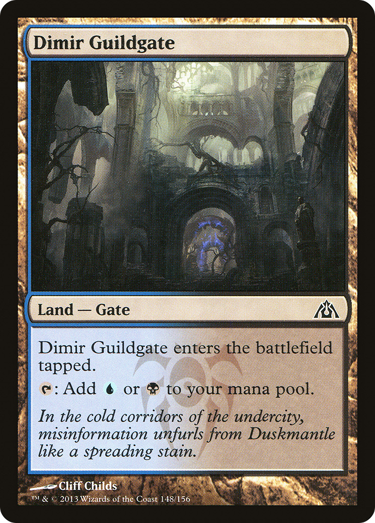 Dimir Guildgate (DGM-148) (Foil)