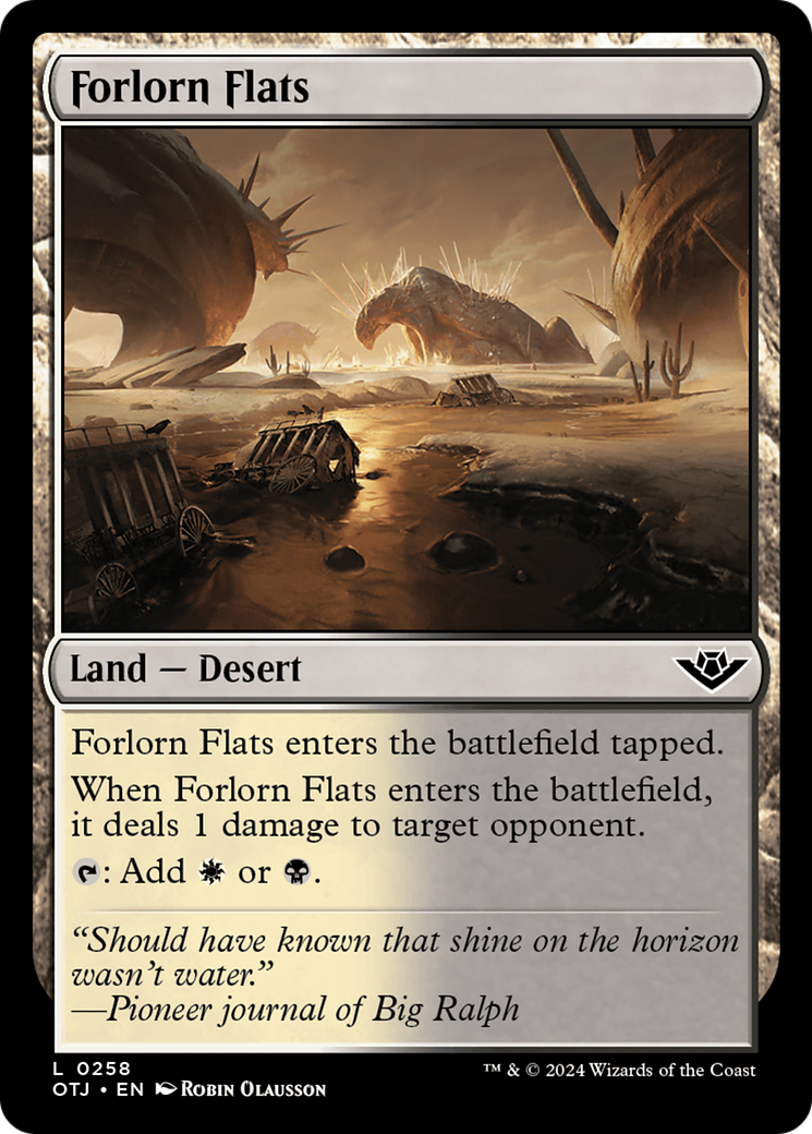 Forlorn Flats (OTJ-258) (Foil)
