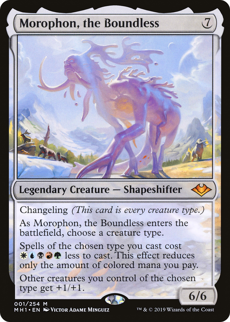 Morophon, the Boundless (MH1-001) (Foil)