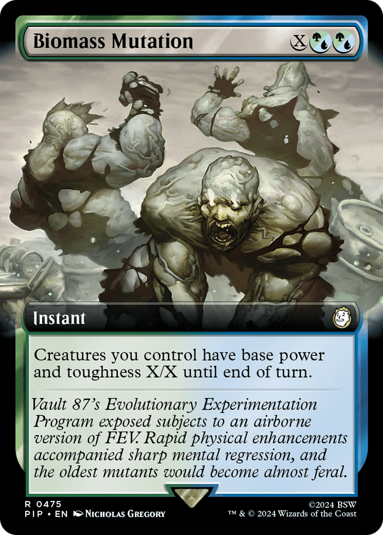Biomass Mutation (PIP-475) (Extended Art)
