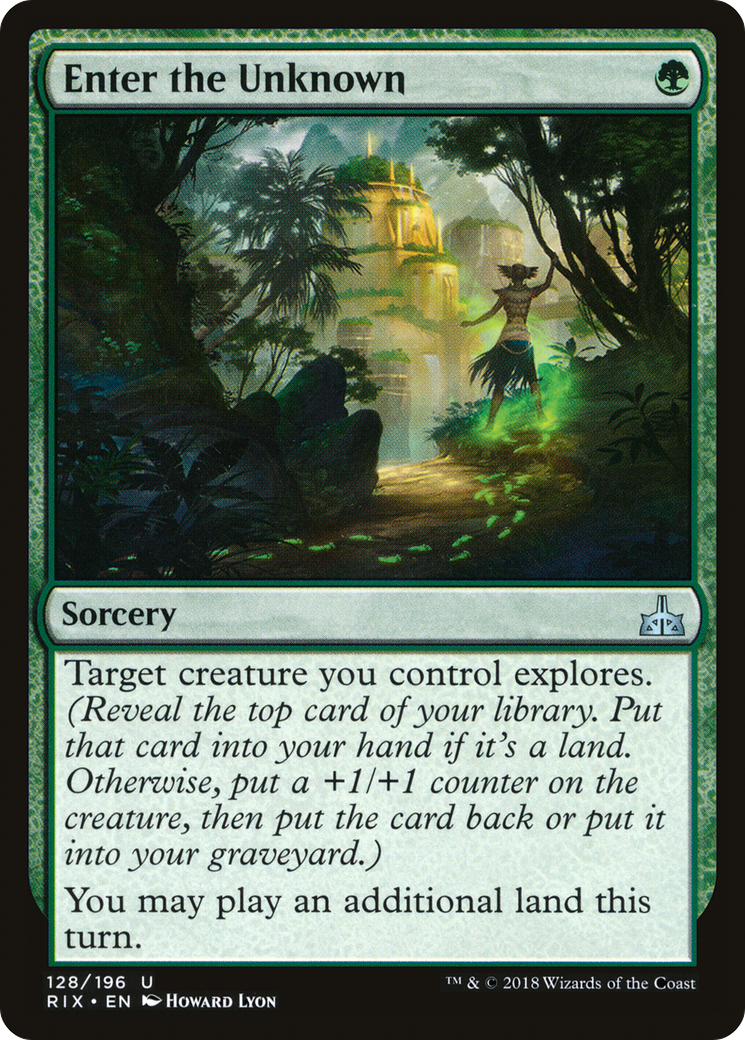 Enter the Unknown (RIX-128) (Foil)