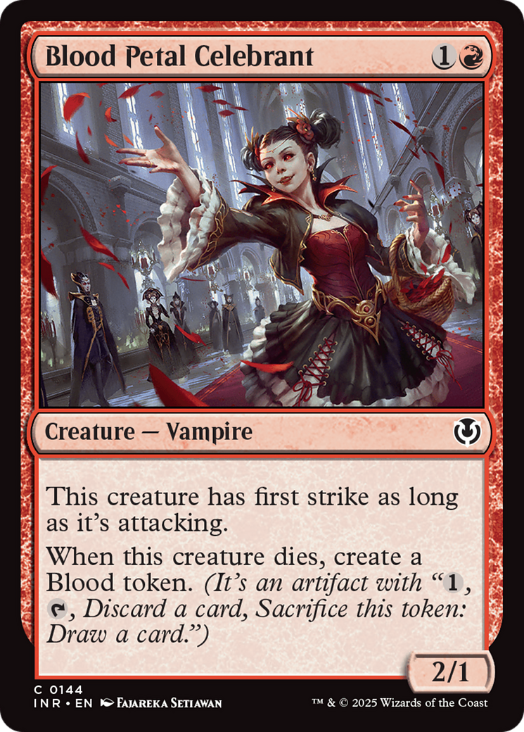 Blood Petal Celebrant (INR-144) (Foil)
