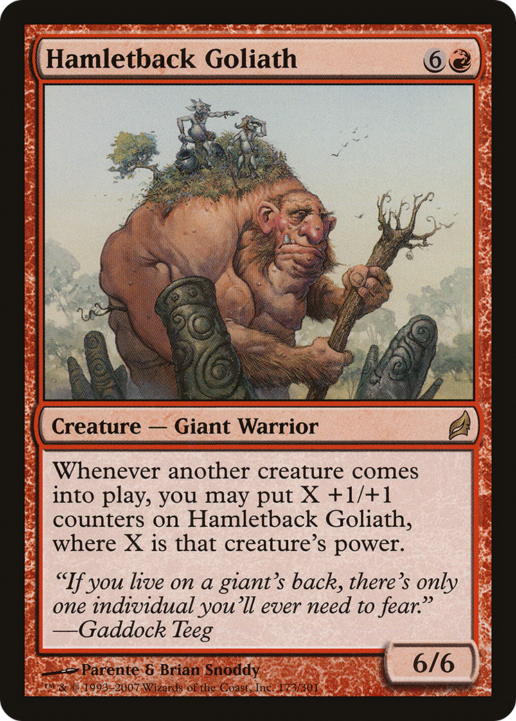 Hamletback Goliath (LRW-173) (Foil)