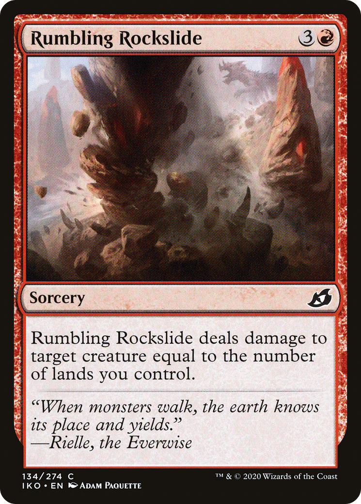 Rumbling Rockslide (IKO-134)