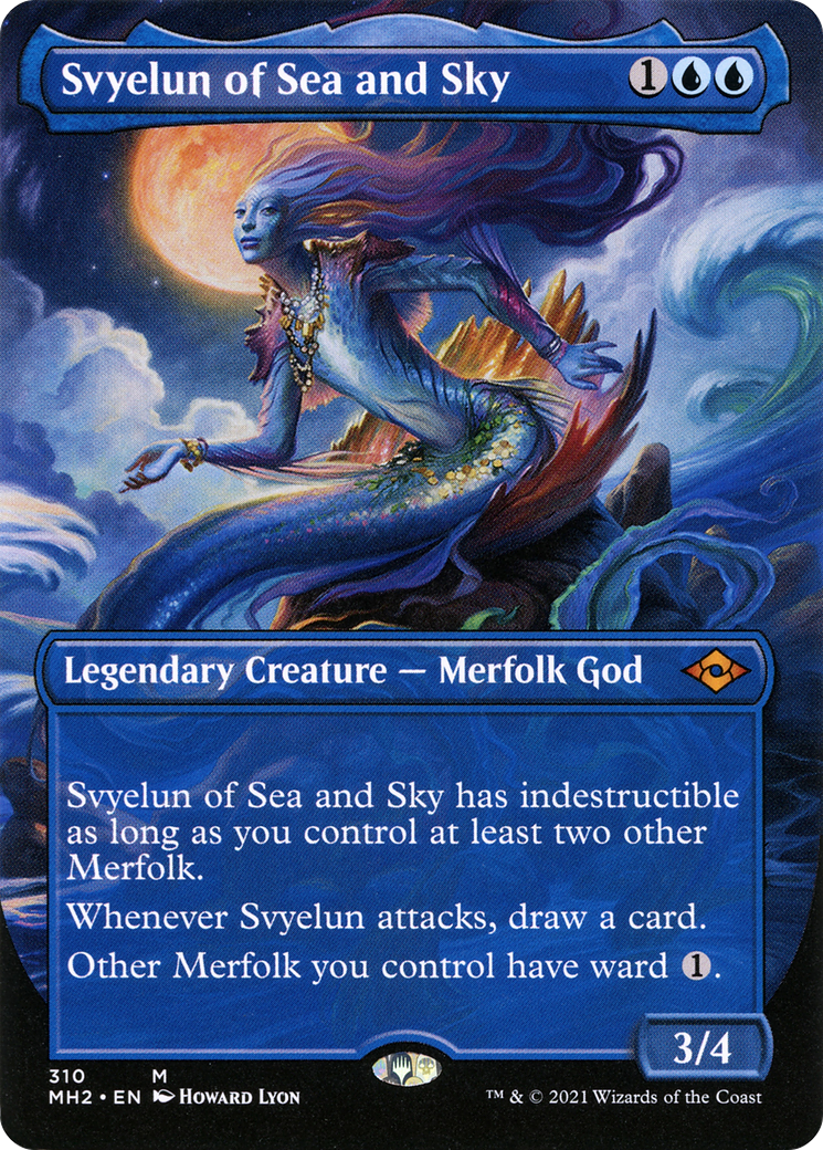 Svyelun of Sea and Sky (MH2-310) (Borderless) (Foil)