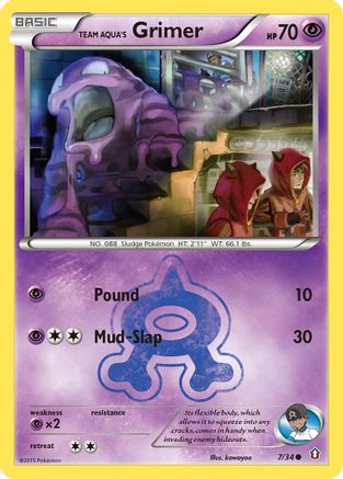 Team Aqua's Grimer (DCR-007)