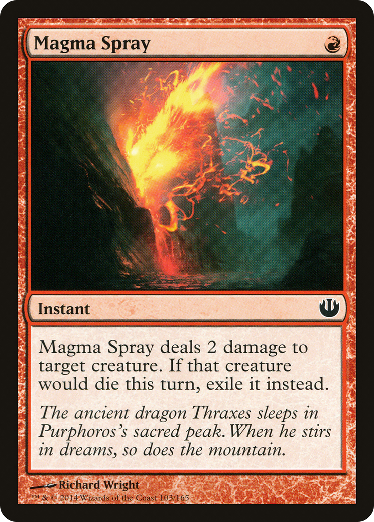Magma Spray (JOU-103) (Foil)