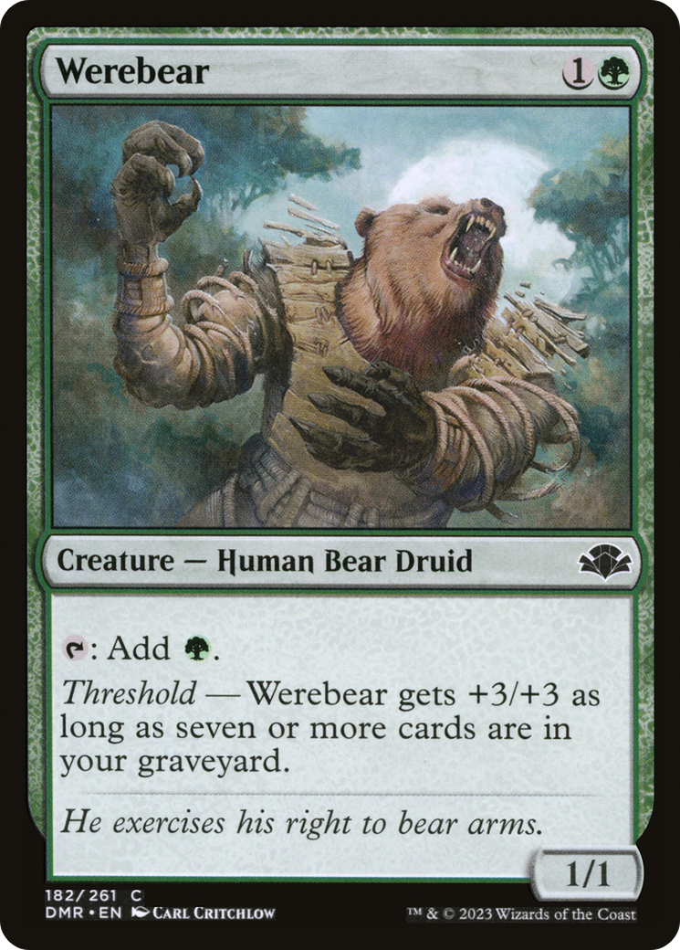 Werebear (DMR-182)