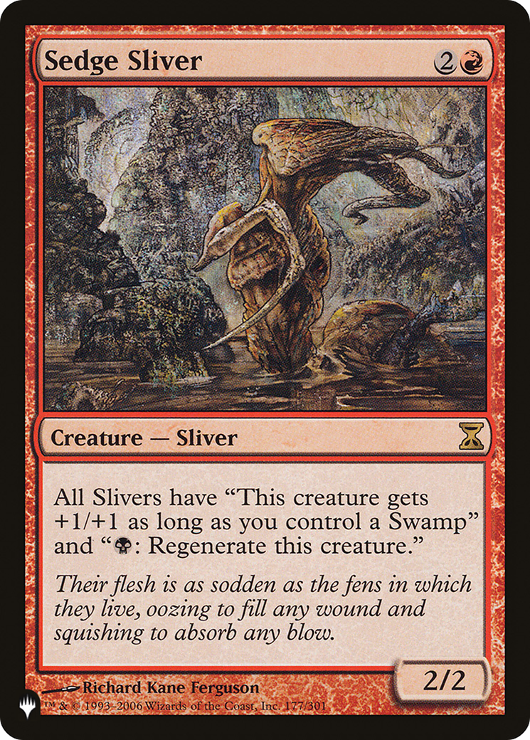 Sedge Sliver (LIST-TSP-177)