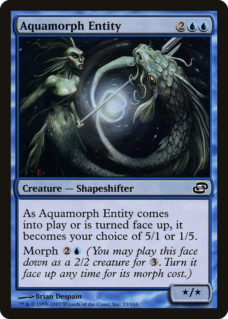Aquamorph Entity (PLC-033) (Foil)
