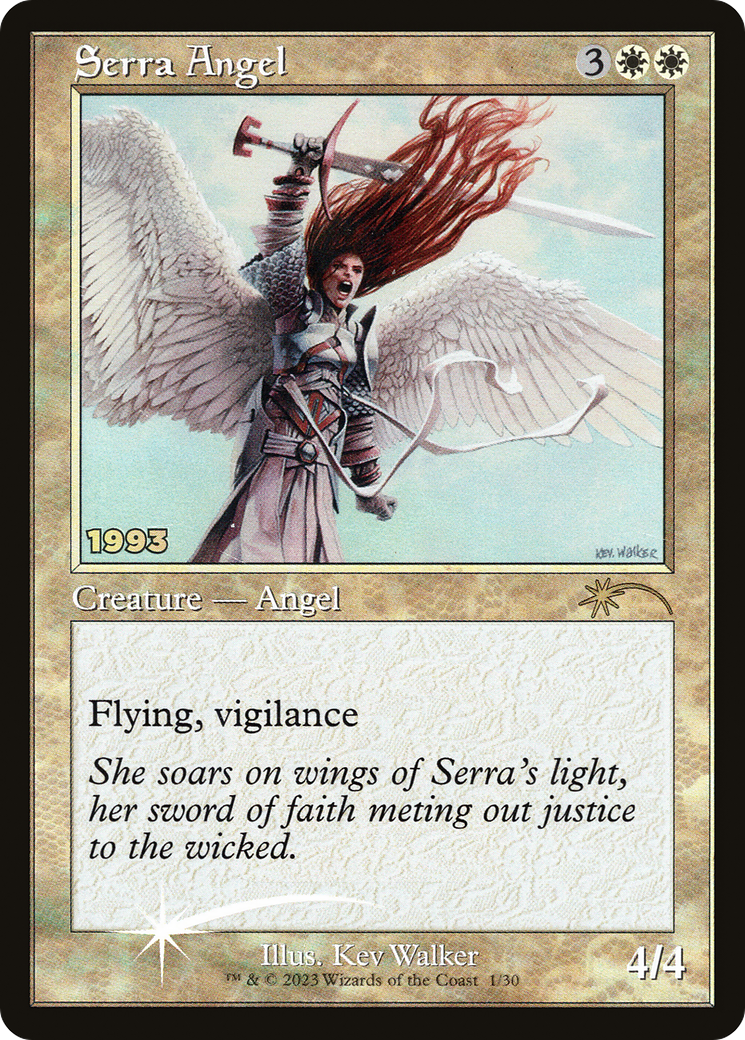 Serra Angel (P30A-001) (Foil)