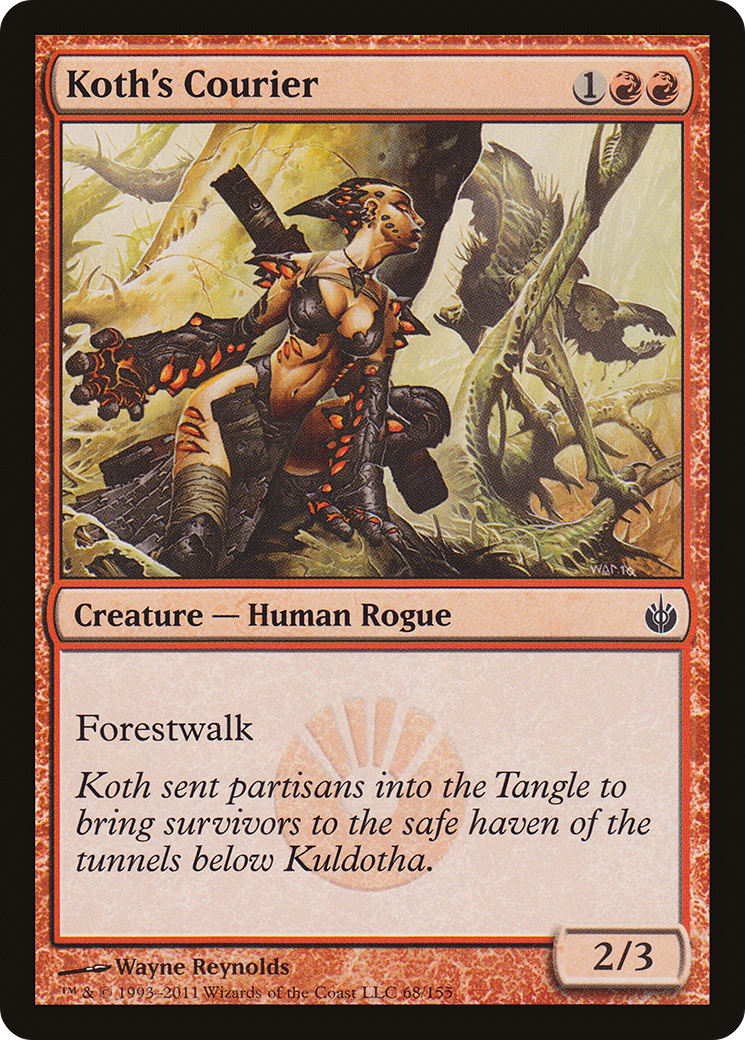 Koth's Courier (MBS-068) (Foil)