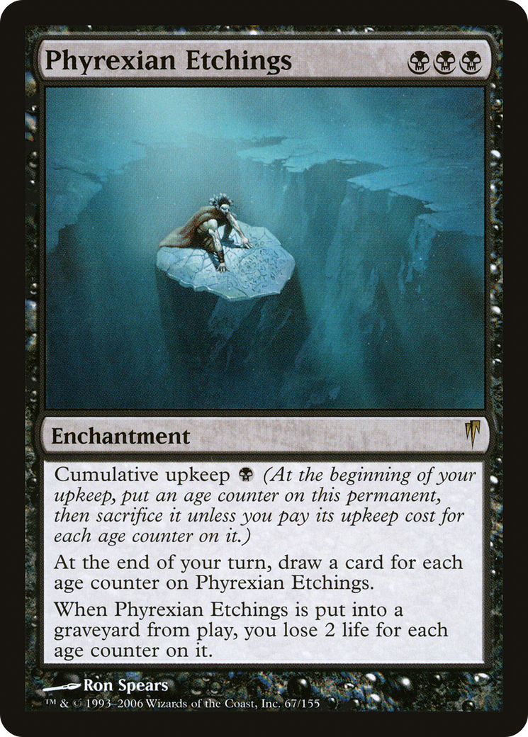 Phyrexian Etchings (CSP-067) (Foil)