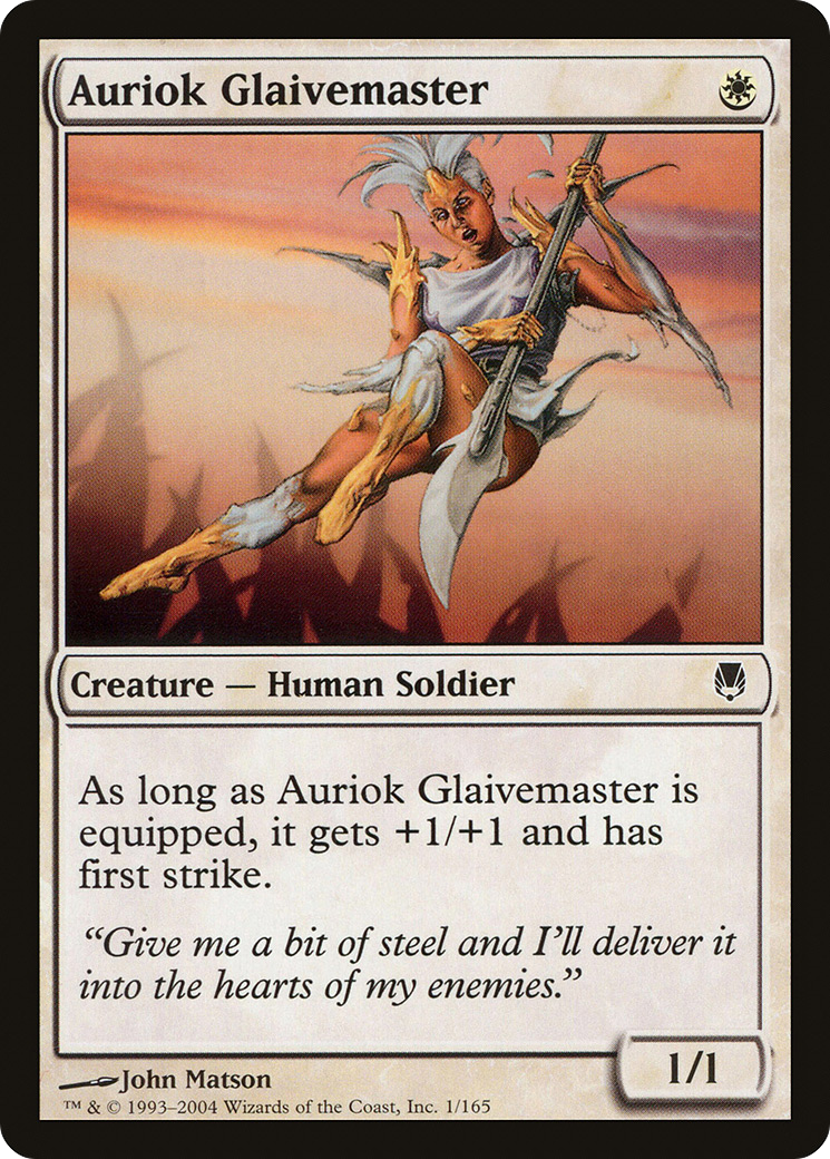 Auriok Glaivemaster (DST-001) (Foil)
