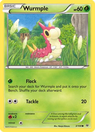 Wurmple (ROS-003) (Reverse Holofoil)