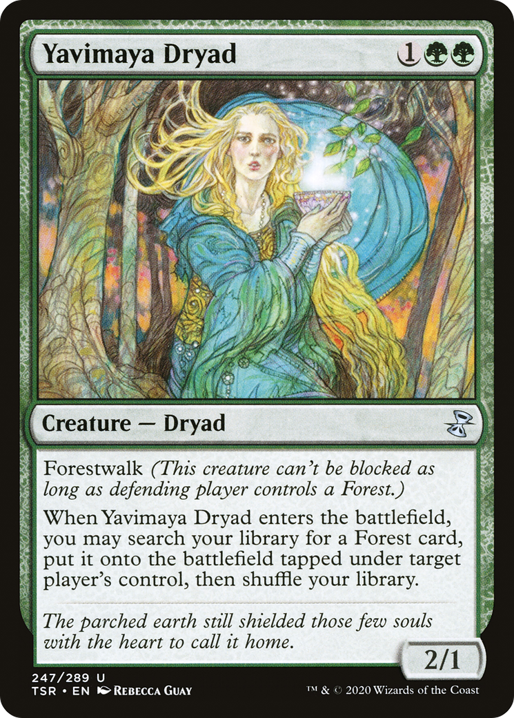 Yavimaya Dryad (TSR-247) (Foil)