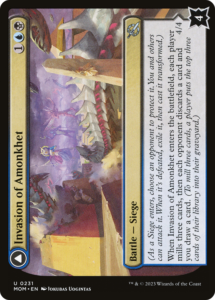 Invasion of Amonkhet // Lazotep Convert (MOM-231) (Foil)