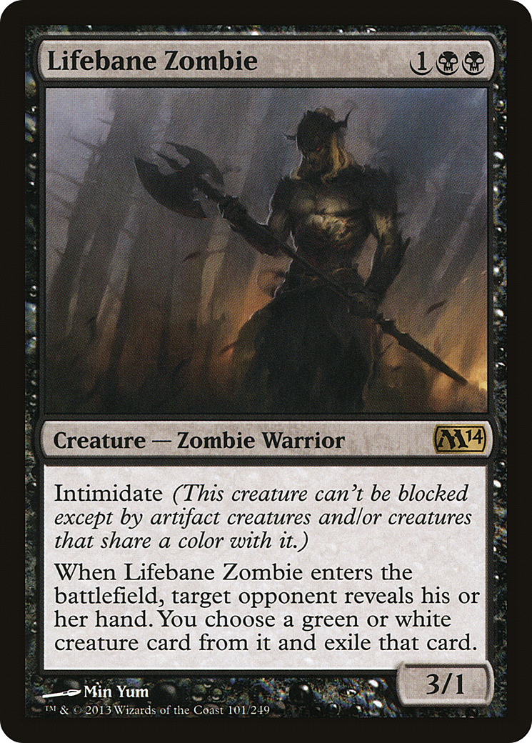 Lifebane Zombie (M14-101) (Foil)