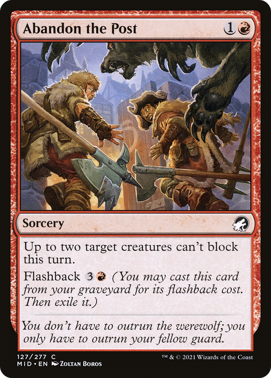 Abandon the Post (MID-127)