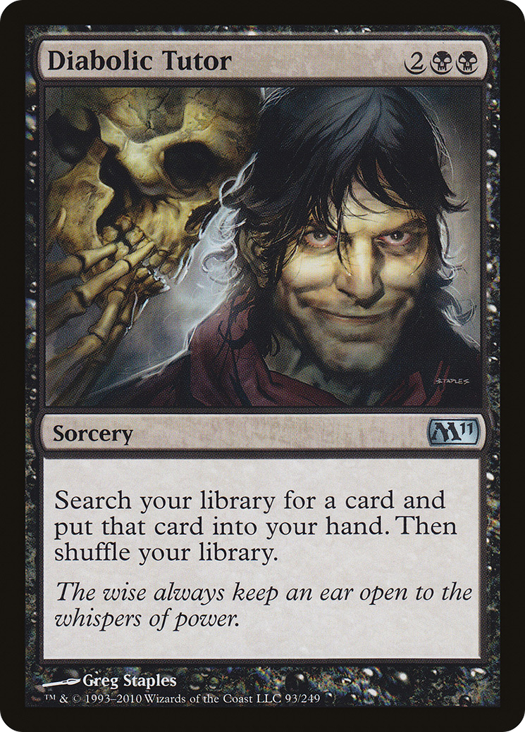 Diabolic Tutor (M11-093)