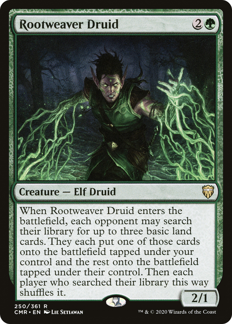 Rootweaver Druid (CMR-250) (Foil)